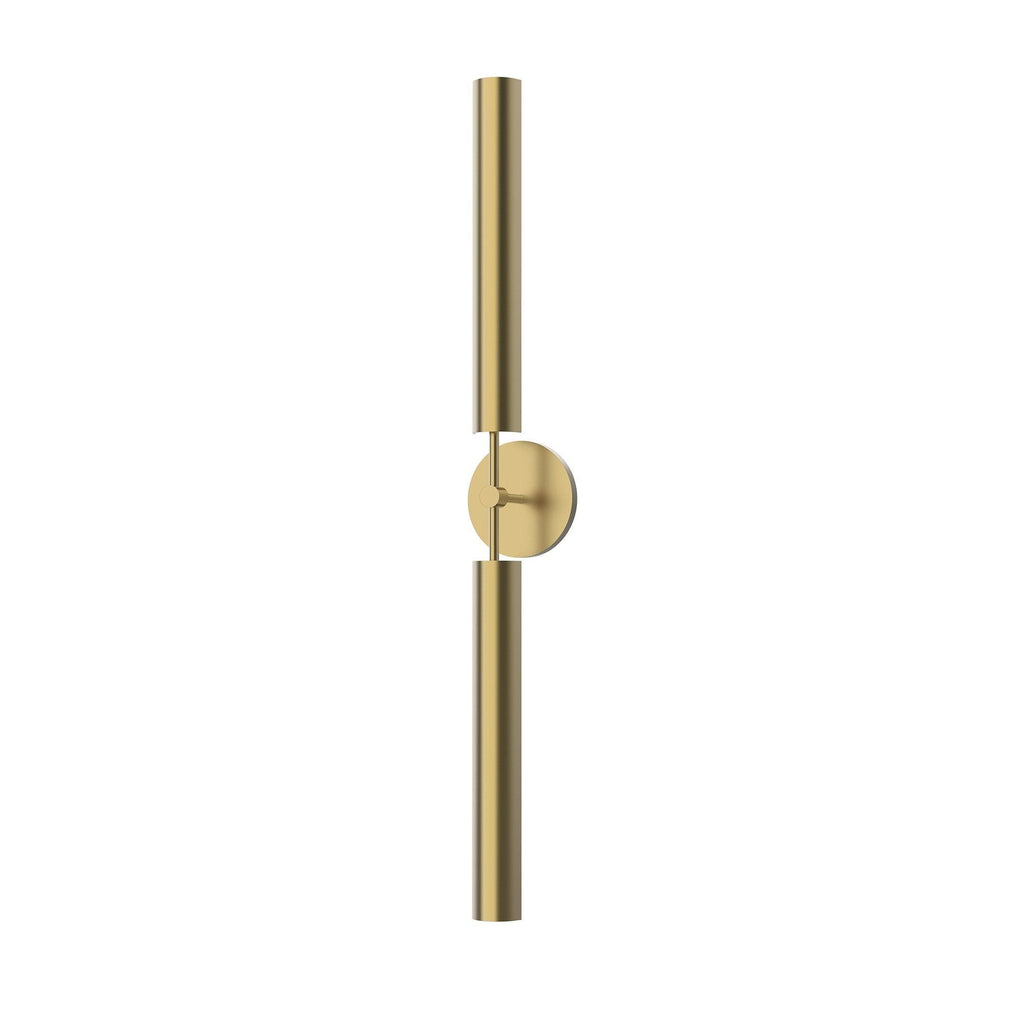 Astrid Double Sconce in brass