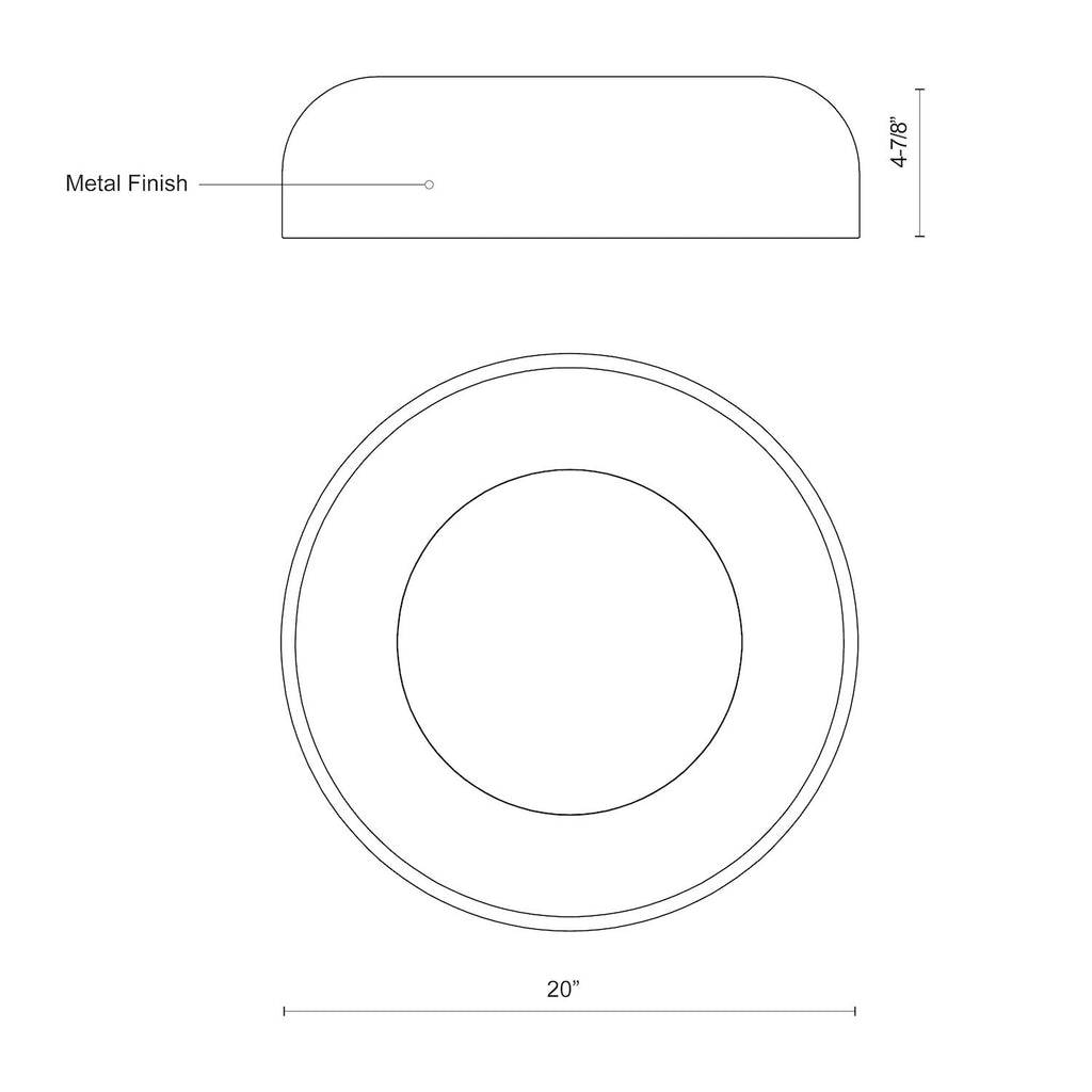 Beacon Flush Mount - Light House Co.