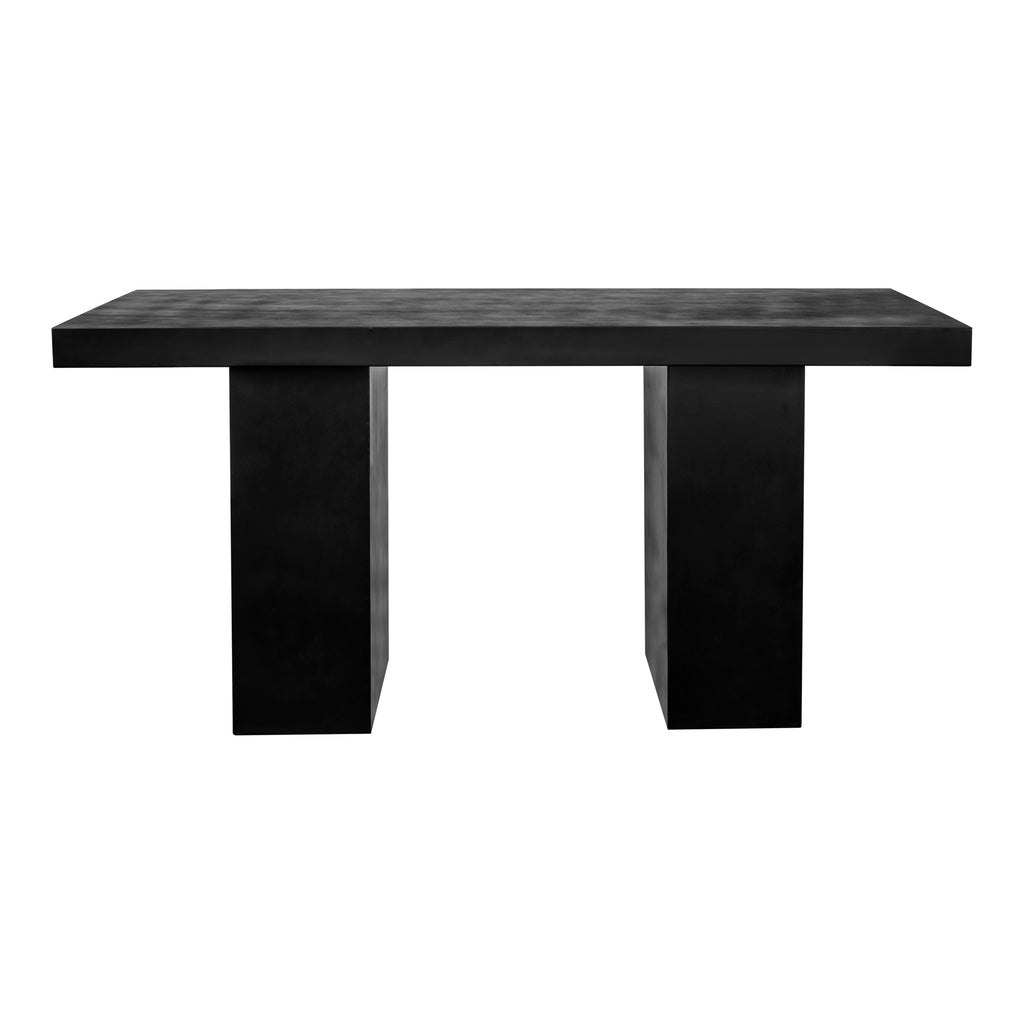 Aura 2 Outdoor Dining Table Black - Light House Co.