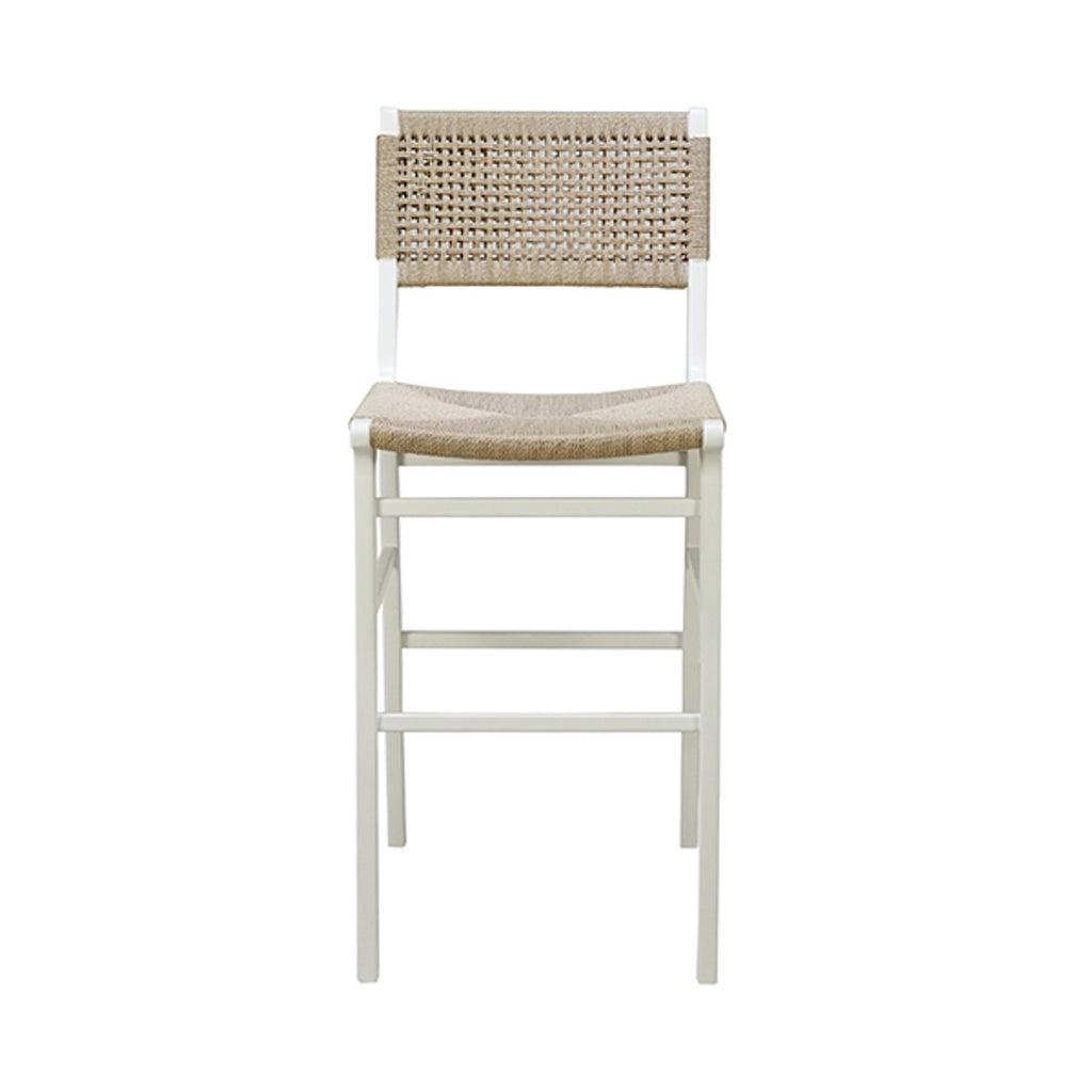Anise Stool - Matte White Lacquer
