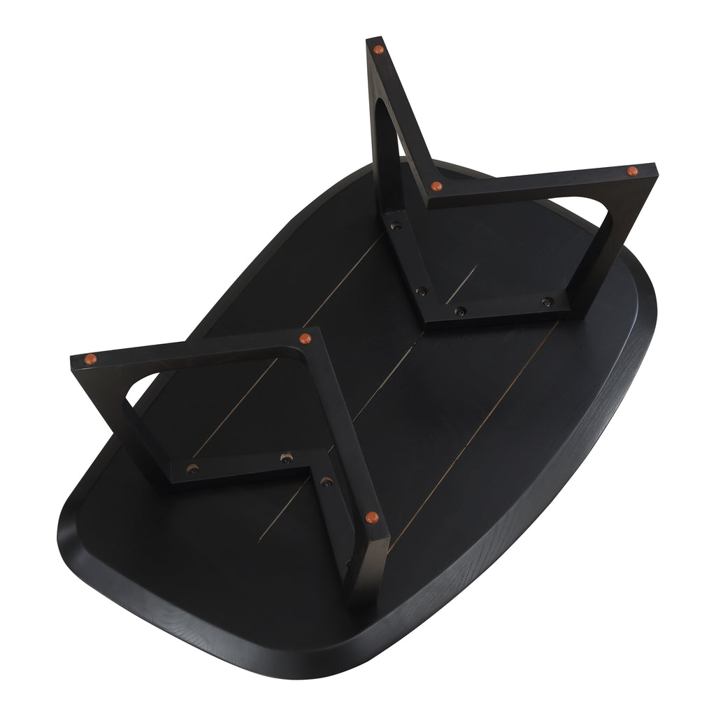 Gaven Small Coffee Table - Black Ash