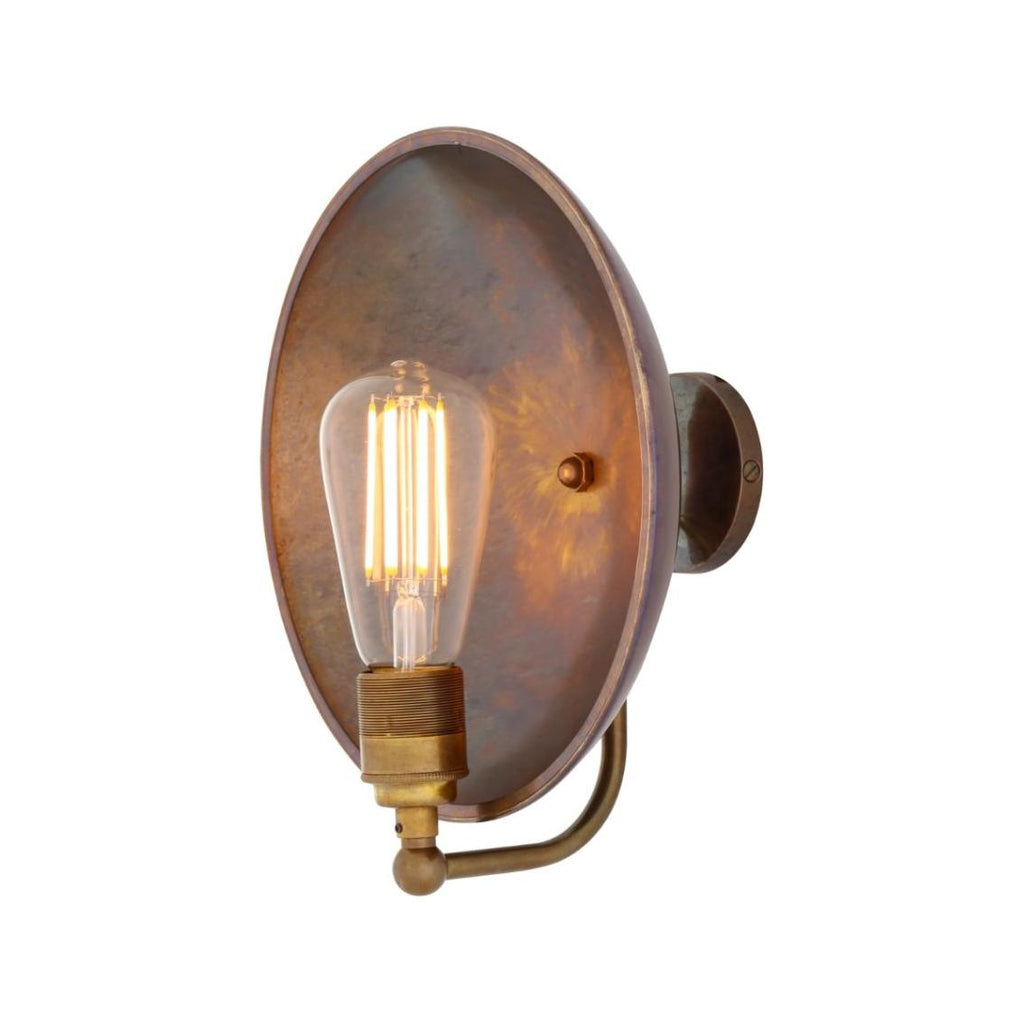 Cullen Industrial Dish Wall Light - Light House Co.