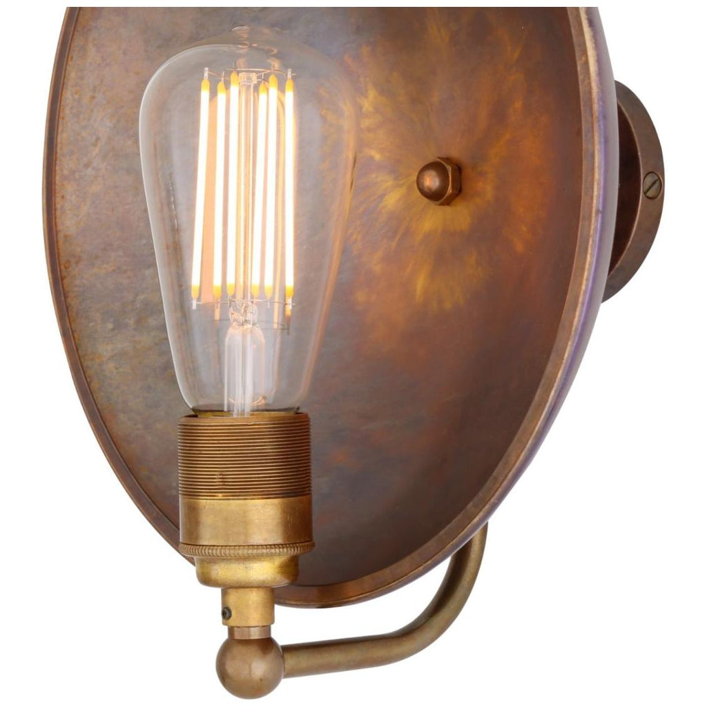Cullen Industrial Dish Wall Light - Light House Co.
