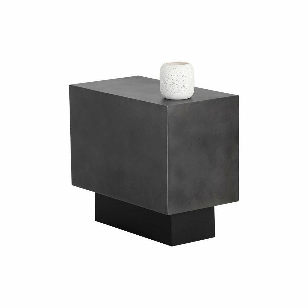 Blakely End Table - Gunmetal - Light House Co.