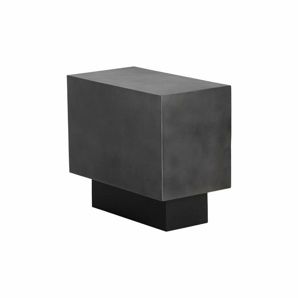 Blakely End Table - Gunmetal - Light House Co.