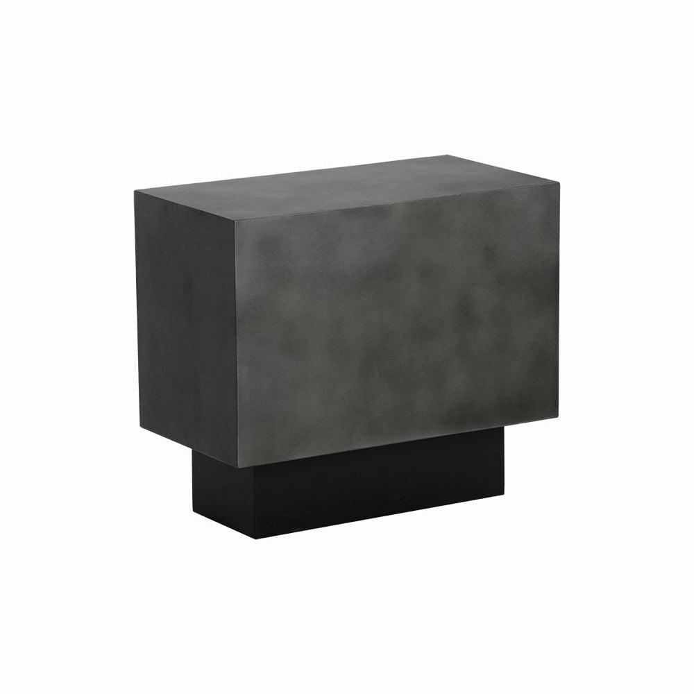 Blakely End Table - Gunmetal - Light House Co.