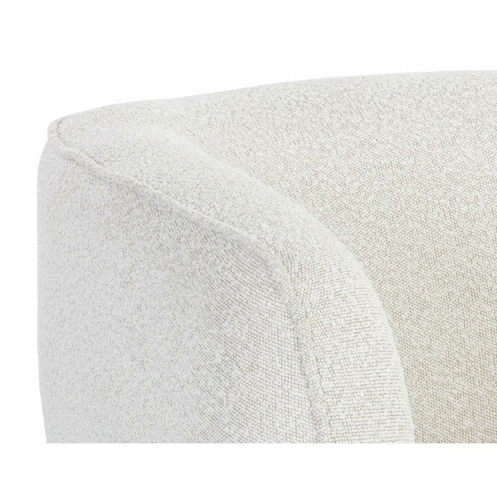 Amara Lounge Chair - Copenhagen White - Light House Co.