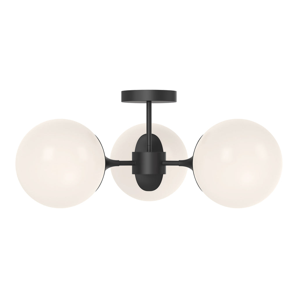 Nouveau 3 Light Semi-Flush Mount - Light House Co.