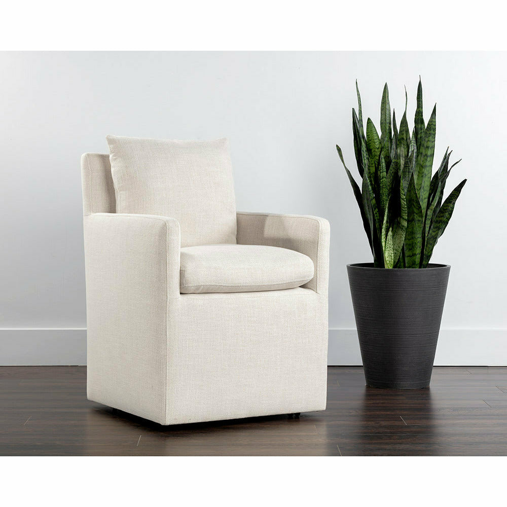 Winnie Dining Chair- Effie Linen - Light House Co.