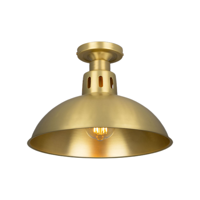 Paris Industrial Flush Ceiling Light - Light House Co.