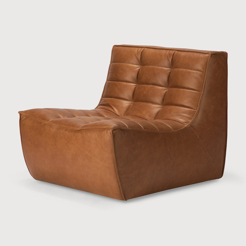 Nettie Leather Sofa - Light House Co.