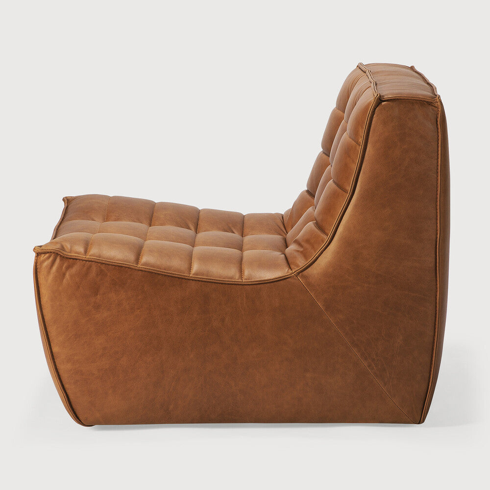 Nettie Leather Sofa - Light House Co.