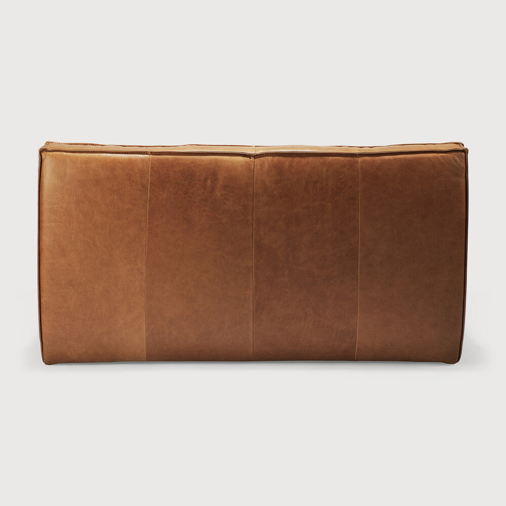 Nettie Leather Sofa - Light House Co.