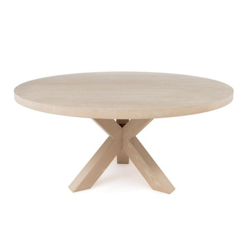 Braxton Dining Table - Cerused Oak
