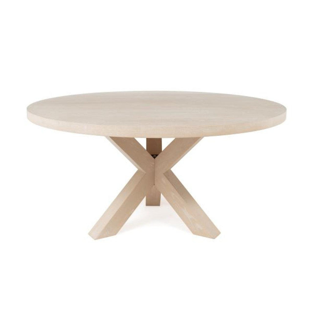 Braxton Dining Table - Cerused Oak