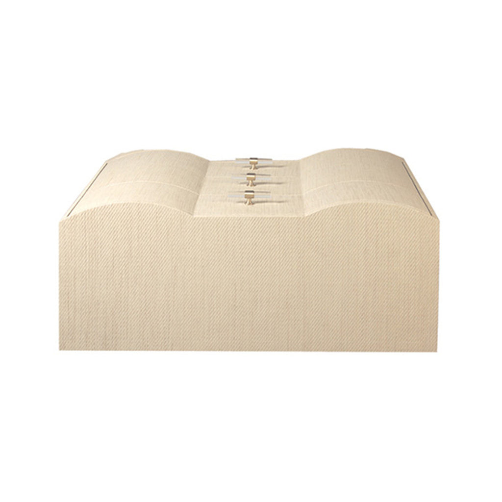 Dhule Cabinet - Natural Grasscloth