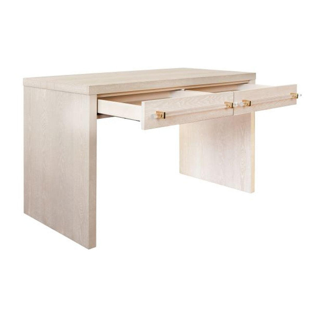 Bixby Desk - Cerused Oak