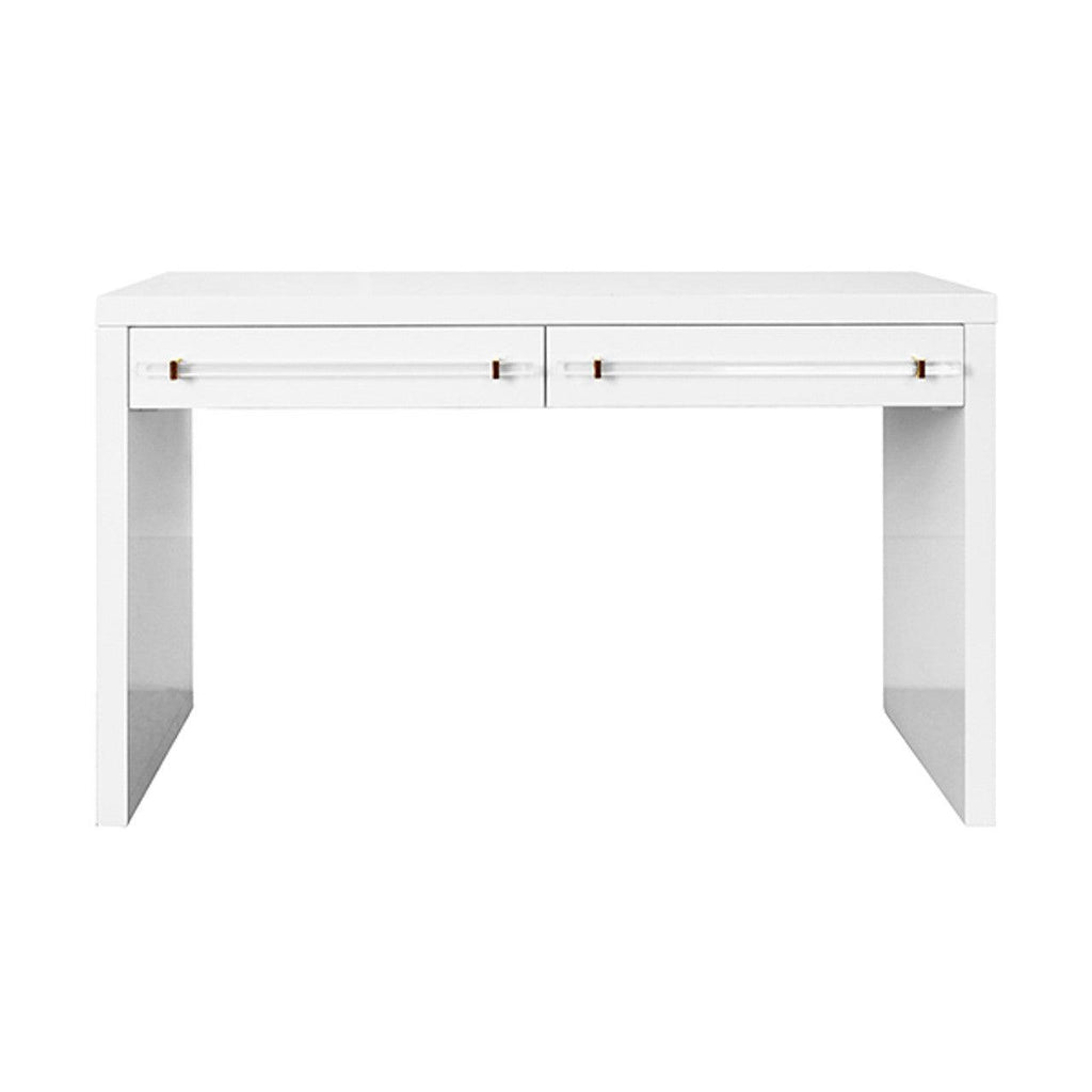 Bixby Desk - White Lacquer