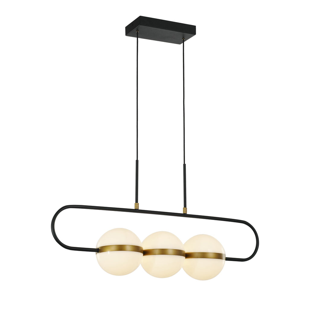 Tagliato 3 Light Linear Chandelier - Light House Co.