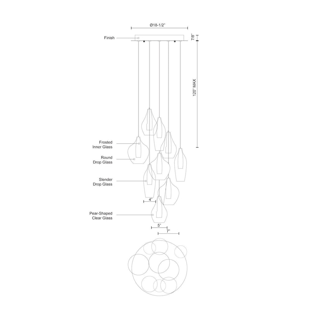 Victoria Chandelier - Light House Co.
